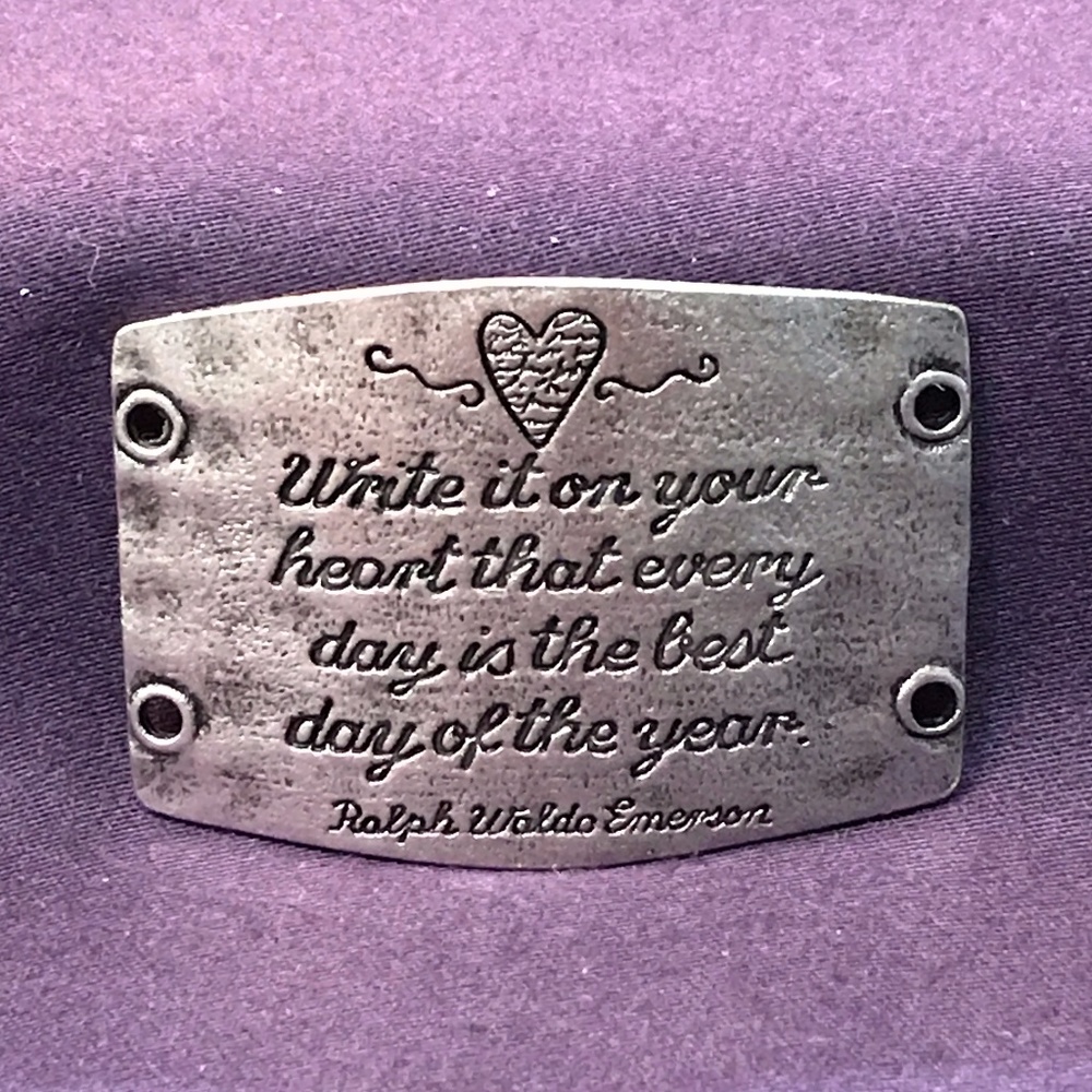 New Lenny & Eva large sentiment, Emerson